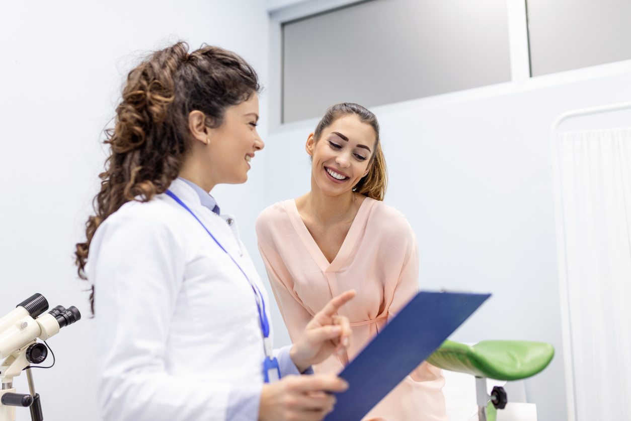 Your visit to an OB/GYN is important. On your first visit, we will ask you some questions about your medical history, which often involves some paperwork. We may ask about medications you are taking, past illnesses, past surgeries, allergies and your family medical history. You will have an opportunity to update information – like medications you are taking – on subsequent visits. Each visit, we will ask questions about your menstrual cycle, sexual activity, and if you have any concerns.

Your visit can also include some examinations, like breast and pelvic exams. We might also order more tests, like a mammography. You will find an explanation of these examinations in the following section.