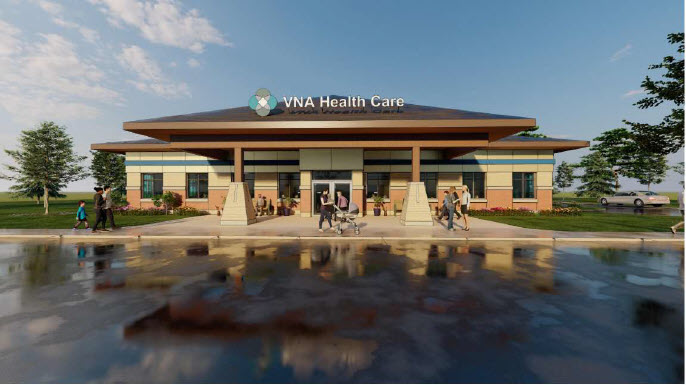New+VNA+Health+Center+at+the+former+Aurora+School+a+milestone
